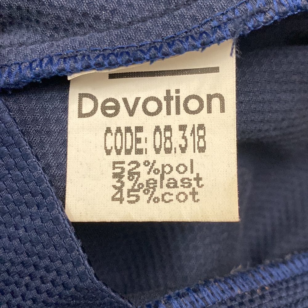 Devotion Solid Navy Blue Casual Dress - image 4